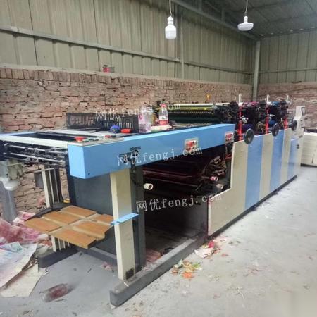 河南商丘印刷設備整廠轉讓 全自動四開3+1膠印機，助力快速投產